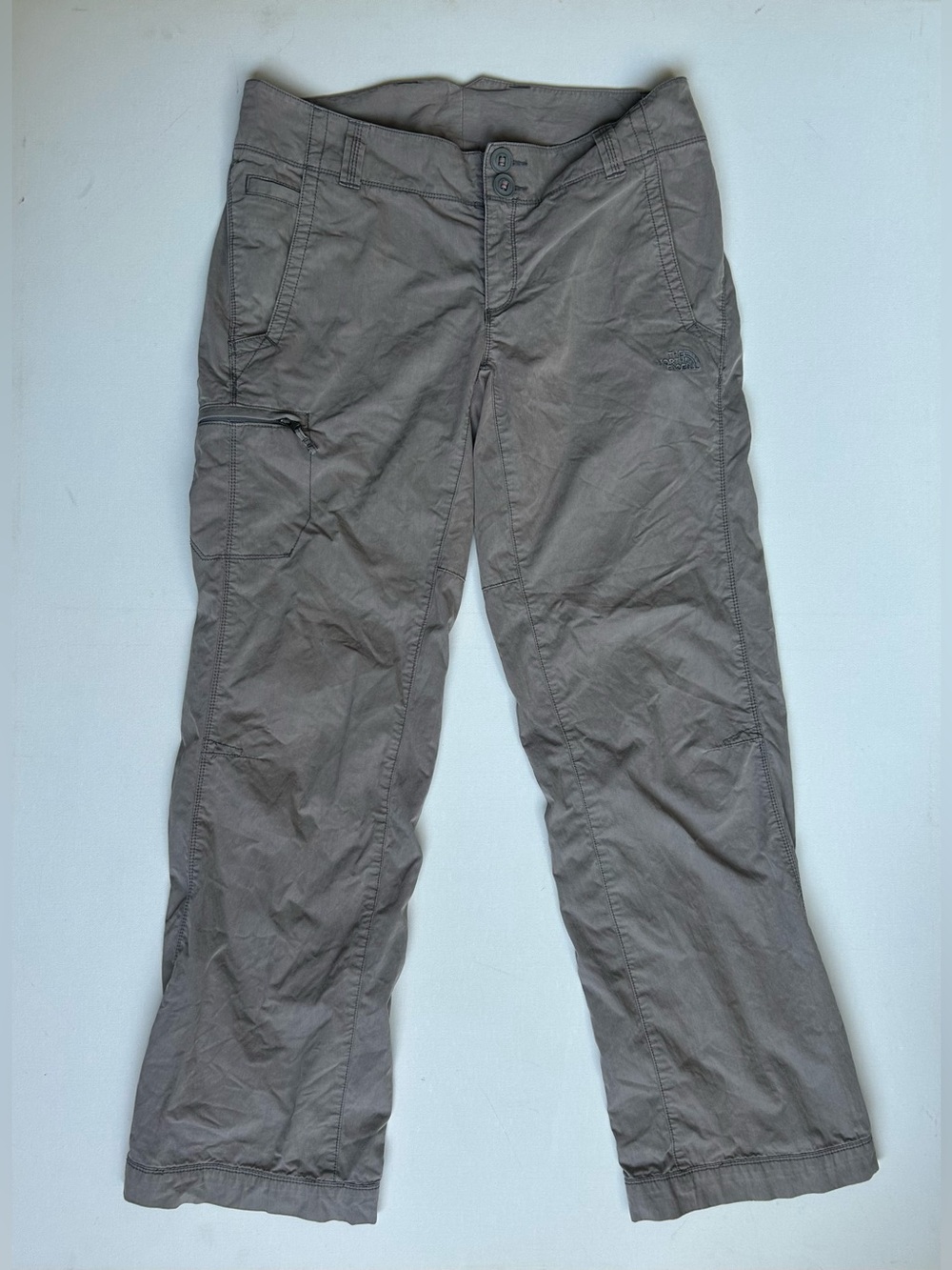 The North Face Gray Synkros Hayes Roll Up Pants Pache Grey Women’s 10 Hiking